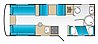 קרוואן 580 Coachman Festival