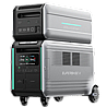 תחנת כח ניידת ZENDURE SUPERBASE 4600 + פנל קשיח 400 W