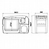 מקרר DOMETIC COOLFREEZE CF 16