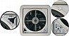 סאנרוף MAXXFAN דלוקס ממונע שקוף
