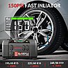 בוסטר הנעה LOKITHOR AW401 Jump Starter עם מדחס אוויר לשטיפה בלחץ 2500 אמפר