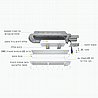 תאורת רחוב סולארית מקצועית CARBON 14000Lm