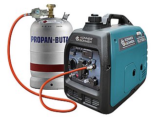 LPG/gasoline inverter generator KS 2100iG S