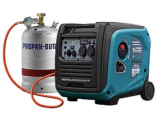 LPG/gasoline inverter generator KS 4000iEG S