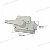 ידית דלת כניסה שלם Zadi lock • לבן
